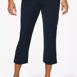 Lululemon On the Fly Woven Crop Black, Size 8, NWT